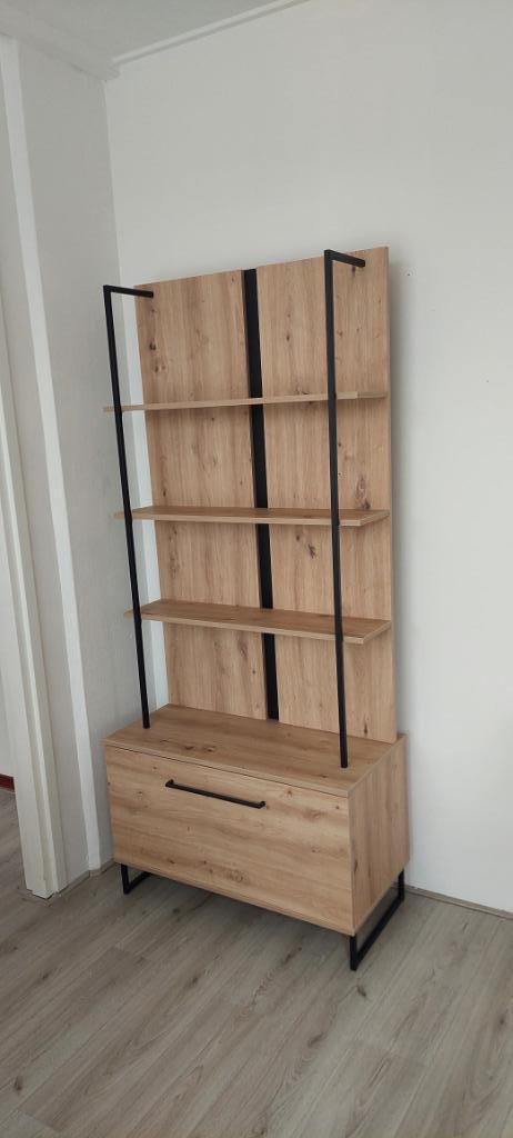 Boekenkast, Huis en Inrichting, Kasten | Boekenkasten, Nieuw, 50 tot 100 cm, 150 tot 200 cm, 25 tot 50 cm, Met klep(pen), Met plank(en)