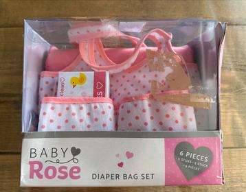 Nieuw in doos - baby rose daiperbag / luiertas beschikbaar voor biedingen