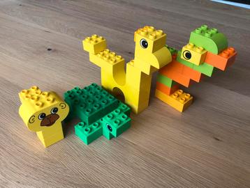 Duplo creatieve dieren beschikbaar voor biedingen