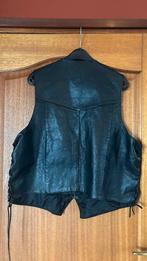 Bikervest (echt leer), Motoren, Ophalen of Verzenden, Tweedehands, Heren, Jas | leer