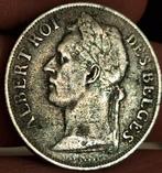 Koloniale valuta 1 Fr. 1922 Albert I/ Belgische Congo, Postzegels en Munten, Munten | Afrika, Verzenden, Overige landen