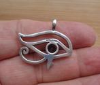 zilveren hanger OOG VAN HORUS [248], Sieraden, Tassen en Uiterlijk, Verzenden, Zo goed als nieuw, Kruis of Symbool, Zilver
