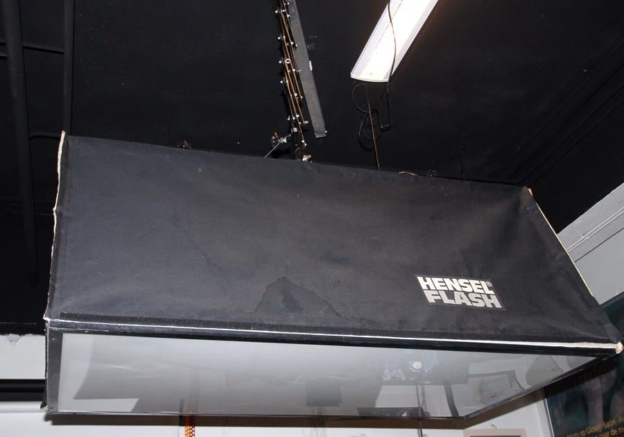 Electr Pantograaf met Lichtbox met contr verlichting, goede, Ophalen, Gebruikt, Lamp of Flitsset