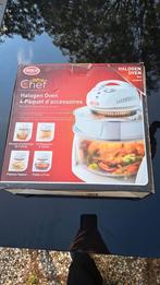 Halogen oven met accessorie, Ophalen of Verzenden, Zo goed als nieuw