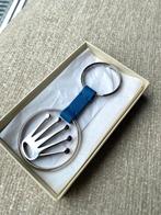 Rolex Sleutelhanger Leder Blauw, Ophalen of Verzenden, Nieuw, Merk