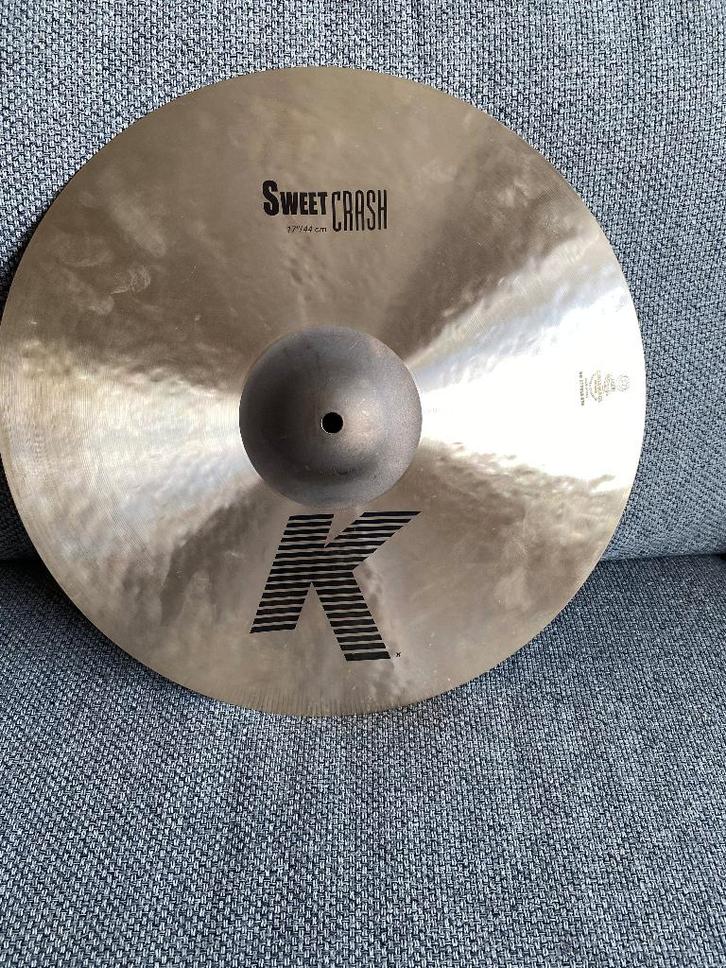 Zildjian 17' K Sweet Crash, Muziek en Instrumenten, Drumstellen en Slagwerk, Zo goed als nieuw, Overige merken, Ophalen