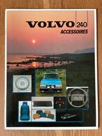 Volvo 240 accessoires brochure 1985, Verzenden, Zo goed als nieuw, Volvo