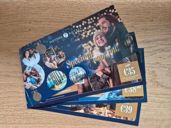 Kortingsbon overnachting,wellness,diner bij Fletcher Hotels, Tickets en Kaartjes, Kortingen en Cadeaubonnen, Twee personen, Overige typen