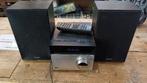 Sony microset HCD-S20B met 2 speakers + afstandsbed., Tuner of Radio, Ophalen of Verzenden, Zo goed als nieuw, Microset