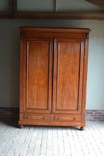 Prachtige strakke antieke mahonie kast., Verzenden