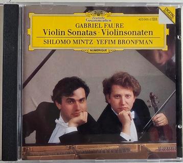 Fauré: Vioolsonates - Mintz, Bronfman (CD) beschikbaar voor biedingen