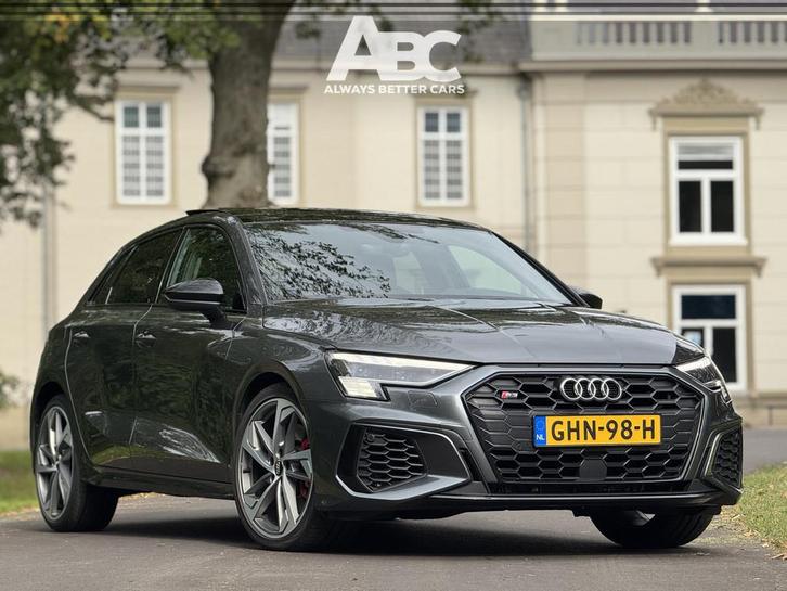 Audi S3 Sportback HUD B&O 2.0 TFSI S3 quattro (bj 2021), Auto's, Audi, Te koop, S3, 4x4, ABS, Achteruitrijcamera, Adaptive Cruise Control