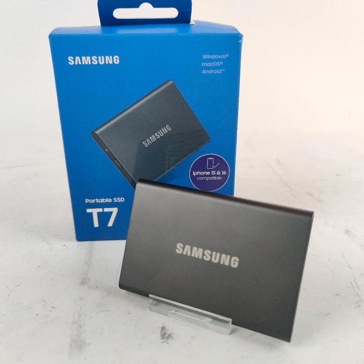 Samsung Portable SSD T7 4tb Externe opslag || nu €249.99, Computers en Software, Harde schijven, Zo goed als nieuw, Laptop, USB