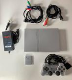 Playstation 2 slim met toebehoren, Ophalen of Verzenden, Zo goed als nieuw, Met geheugenkaart, Met 1 controller