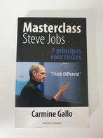 Masterclass steve Jobs carmine gallo, Boeken, Overige Boeken, Gelezen, Ophalen of Verzenden