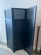 Zwart houten kamerscherm / roomdivider - 150x130cm, Huis en Inrichting, Woonaccessoires | Kamerschermen, Ophalen, Gebruikt