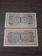 Misdruk biljet 1 gulden 1949, ontbrekende kleur achterzijde, Postzegels en Munten, Bankbiljetten | Nederland, Ophalen of Verzenden