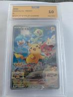 Pikachu FA Promo - Scarlet & Violet Chinese - UCG 10, Ophalen of Verzenden, Zo goed als nieuw, Losse kaart, Foil