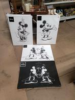 Canvas nieuw Minnie en Mickey Mouse, Ophalen of Verzenden, Nieuw, Schilderij, Minder dan 50 cm