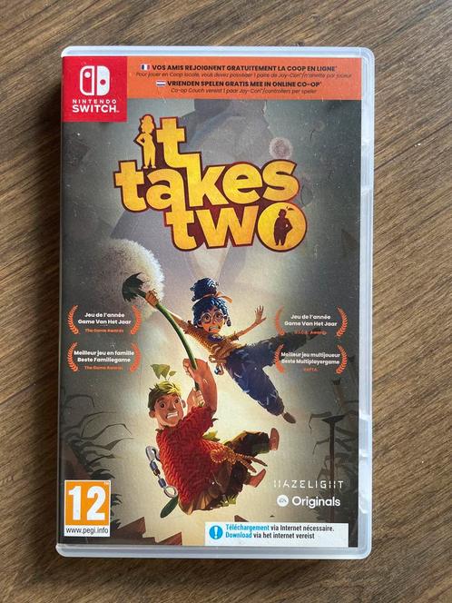 It Takes Two - Nintendo Switch, Spelcomputers en Games, Games | Nintendo Switch, Zo goed als nieuw, Avontuur en Actie, 2 spelers