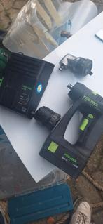 Festool Accu Boormachine met Accu, Boormachine, Gebruikt, Variabele snelheid, Ophalen of Verzenden
