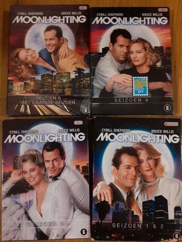 Moonlighting seizoen1,2,3,4 en 5 .( complete serie)