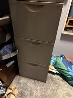 Archiefkast met 3 lades, Huis en Inrichting, Kasten | Roldeurkasten en Archiefkasten, Minder dan 50 cm, Gebruikt, 100 tot 150 cm