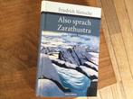 Friedrich Nietzsche, Also sprach Zarathustra., Ophalen of Verzenden, Nieuw