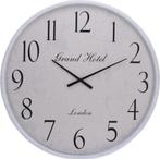Grote wandklok Grand Hotel 76cm, Ophalen of Verzenden, Nieuw, Wandklok
