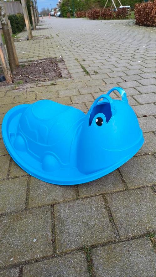 Wipwap blauwe schildpad hobbel paard  wip wap, Kinderen en Baby's, Speelgoed | Buiten | Los speelgoed, Zo goed als nieuw, Ophalen of Verzenden