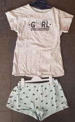 shortama / zomer pyjama maat 158 / 164 meisje, Kinderen en Baby's, Kinderkleding | Maat 158, Meisje, Gebruikt, Ophalen of Verzenden