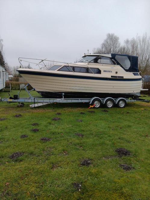 Joda 8.10 spitsgatter, Watersport en Boten, Motorboten en Motorjachten, Gebruikt, Polyester, 6 tot 9 meter, Diesel, Binnenboordmotor