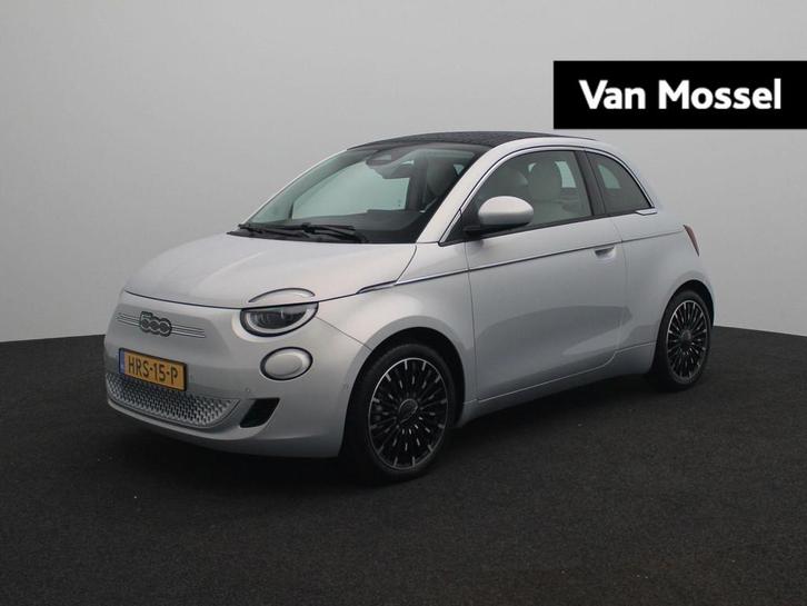 Fiat 500 C La Prima 42 kWh | DEMO | Lederen Stoelbekleding |, Auto's, Fiat, Bedrijf, Te koop, 500C, ABS, Achteruitrijcamera, Adaptive Cruise Control