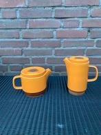 Vintage Koffiekan en Theekan, Egersund Unique Servies, 1971!, Antiek en Kunst, Ophalen of Verzenden