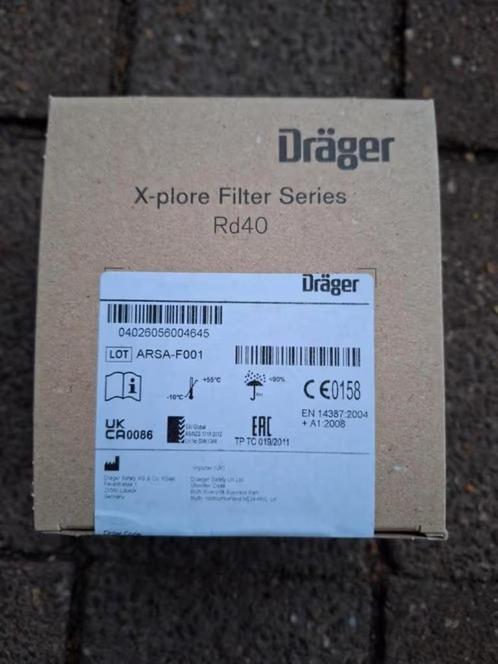Dräger X-plore Filter Rd40 - Nieuw in verpakking, Doe-het-zelf en Verbouw, IJzerwaren en Bevestigingsmiddelen, Nieuw, Overige typen