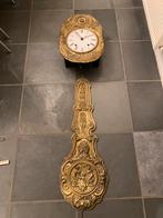 Antieke comtoise klok compleet met gewichten, Ophalen of Verzenden