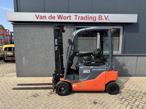 Toyota 8FBM20T Triplo 470 Freelift / Sideshift Elektrisch 20, Zakelijke goederen, Machines en Bouw | Heftrucks en Intern transport