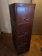 Vintage design archief kast, Ophalen, Minder dan 50 cm, Gebruikt, Jaren '20 design