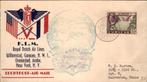 Curacao - KLM - Texas - FFC - 1936, Envelop, Ophalen of Verzenden