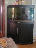 Jewel 190 liter hoekaquarium met toebehoren., Dieren en Toebehoren, Vissen | Aquaria en Toebehoren, Ophalen, Gebruikt, Leeg aquarium