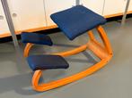Vintage Varier Balans Kniestoel Blauw, Huis en Inrichting, Stoelen, Ophalen, Gebruikt, Blauw, Eén