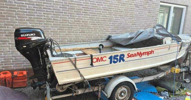 Sea Nymph
420 aluminium console Visboot met Suzuki 25pk, Watersport en Boten, Bootonderdelen, Gebruikt, Ophalen of Verzenden