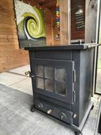 Helex Houtkachel Gietijzer - Prima Staat!, Huis en Inrichting, Kachels, Ophalen, Gebruikt, Houtkachel, Vrijstaand