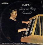JS Bach Janny Van Wering ‎ Clavecimbel, Cd's en Dvd's, Vinyl | Klassiek, Overige typen, Barok, Zo goed als nieuw, 12 inch