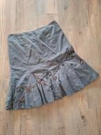 grijs geruite rok van MARIJKE MULDER maat 40, Maat 38/40 (M), MARIJKE MULDER, Ophalen of Verzenden, Zo goed als nieuw