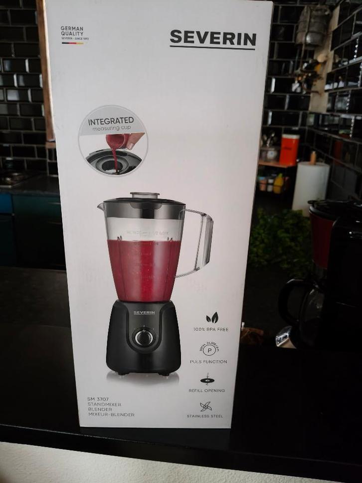 standmixer blender Severin, Witgoed en Apparatuur, Keukenmixers, Nieuw, 1 tot 2 liter, 3 snelheden of meer, Ophalen of Verzenden