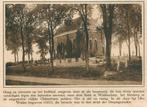 Woldendorp Oldambt kerkje knipsel 1928 Groningen, Gebruikt, Ophalen of Verzenden, Gebouw, Voor 1940