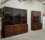 Tecno Osvaldo Borsani Midcentury pallisander highboard set, Ophalen of Verzenden