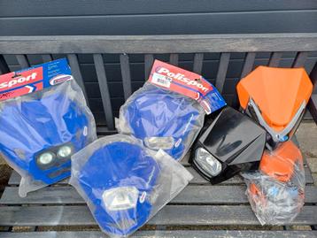 Nieuwe Koplamp yunit.s voor enduro  beschikbaar voor biedingen