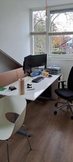 Gebruikt bureau - recht gezaagd, Huis en Inrichting, Bureaus, Ophalen, Gebruikt, Bureau